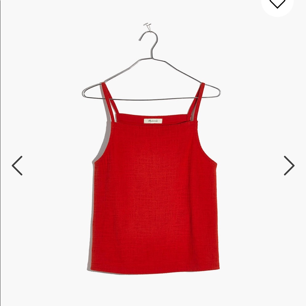 Madwell Texture and Thread xs Apron tank top